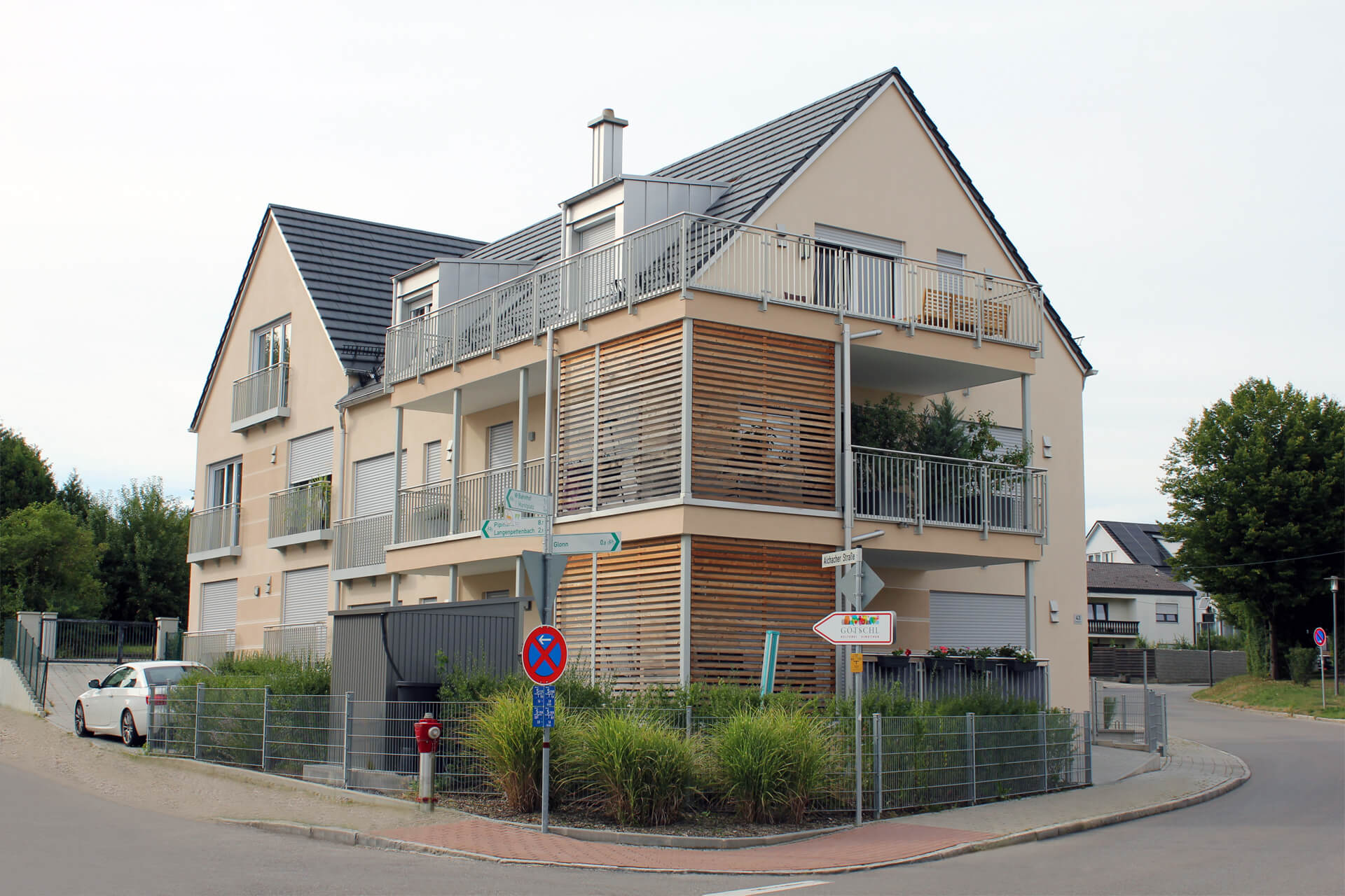 MARKT INDERSDORF Mehrfamilienhaus Freisingerstrasse – Referenz – SGS Wohnbau